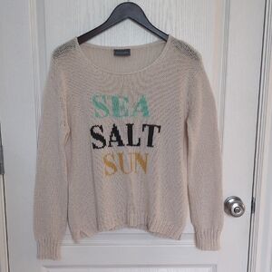Wooden Ships Cream Sweater